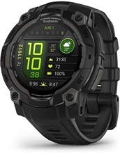 Garmin Instinct 3 AMOLED 45 mm Svart boett med svart armband <div></div>