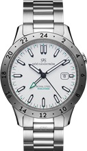 Sjöö Sandström Royal Steel Worldtimer 020142