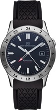 Sjöö Sandström Royal Steel Worldtimer 020432