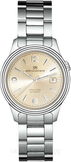 Sjöö Sandström Royal Steel Classic 41 mm 009826