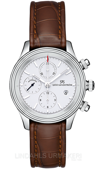 Sjöö Sandström Royal Steel Chronograph 42 mm 011638