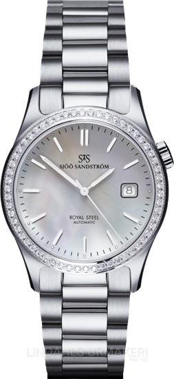 Sjöö Sandström Royal Steel Classic 36 mm 020906