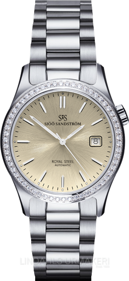 Sjöö Sandström Royal Steel Classic 36 mm 020913