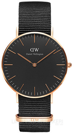 Daniel Wellington Classic 36 mm Black Cornwall 