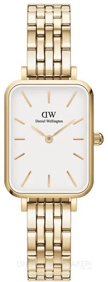 Daniel Wellington Quadro Lumine 5-Link Evergold