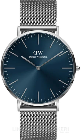 Daniel Wellington Classic Mesh Arctic 40 mm  DW00100628